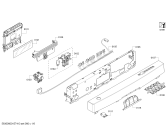 Схема №5 SHE55R52UC SilencePlus 46 dBA с изображением Панель управления для электропосудомоечной машины Bosch 00686976