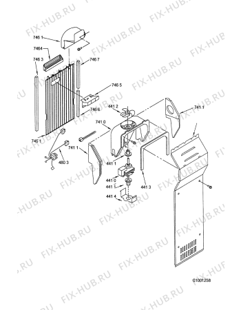Схема №9 ARZ 730/B с изображением Декоративная панель для холодильной камеры Whirlpool 481246049267