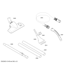 Схема №3 BSD2313 sphera 23 1500 W с изображением Щетка для пола для электропылесоса Bosch 00462542