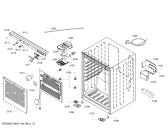 Схема №3 3FWS1040 с изображением Крышка для холодильника Bosch 00707371