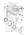 Схема №2 FL241 с изображением Обшивка для стиралки Whirlpool 481245219847