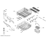 Схема №6 S55M45X2EU с изображением Нагревательный элемент для посудомойки Bosch 00486008