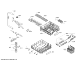 Схема №6 SME53M10EU с изображением Передняя панель для посудомойки Bosch 00705744
