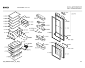 Схема №3 KGP36390 с изображением Мотор вентилятора для холодильника Bosch 00493848