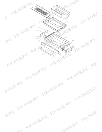 Взрыв-схема кофеварки (кофемашины) SCHOLTES MCP10 (F059392) - Схема узла