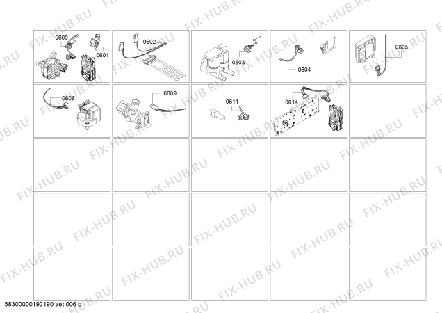 Взрыв-схема стиральной машины Bosch WUQ2448XES - Схема узла 05