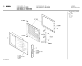 Схема №4 HMG3420 с изображением Панель для свч печи Bosch 00282204