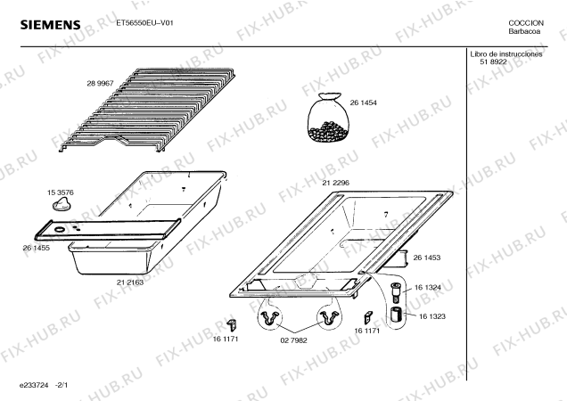 Схема №2 ET56550EU с изображением Панель для электропечи Siemens 00261455