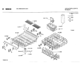 Схема №4 0730101639 SMS6112 с изображением Вставка для посудомоечной машины Bosch 00116243
