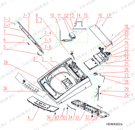 Схема №2 WTL 1600 FR SL с изображением Помпа для стиральной машины Whirlpool 482000098747