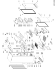 Схема №1 WBA34272 DFC IX с изображением Дверца для холодильника Whirlpool 481010584899