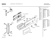 Схема №3 WFL2470EX Maxx WFL2470 с изображением Вкладыш в панель для стиральной машины Bosch 00484442