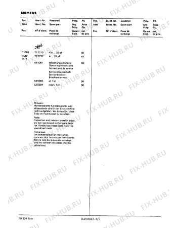 Взрыв-схема телевизора Siemens FM3240 - Схема узла 05