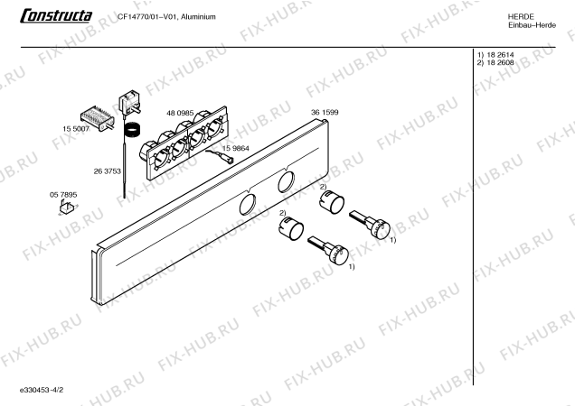Схема №3 CF14750 с изображением Инструкция по эксплуатации для духового шкафа Bosch 00528230