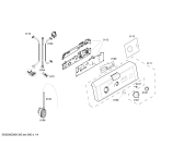 Схема №3 WXTS1350SN SIWAMAT XTS 1350 с изображением Панель управления для стиралки Siemens 00433932