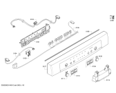 Схема №5 SHE4AP05UC с изображением Внешняя дверь для посудомоечной машины Bosch 00680469