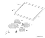 Схема №6 42116VE-WN с изображением Панель для духового шкафа Aeg 5617533103