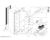Схема №2 GS36NCW3V Siemens с изображением Дверь для холодильной камеры Siemens 00718108