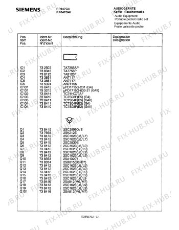 Схема №6 RP647G4 с изображением Контакт для жк-телевизора Siemens 00795502