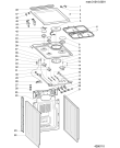 Схема №3 CI56MW (F034635) с изображением Панель для духового шкафа Indesit C00116822