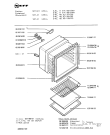 Схема №9 1321445101 2441/111ECSM с изображением Уплотнитель двери для электропечи Bosch 00053196