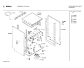 Схема №3 SMS6088 с изображением Панель для электропосудомоечной машины Bosch 00282280