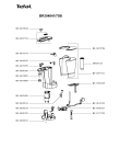 Схема №1 BR304841/70A с изображением Обшивка для электрочайника Tefal MS-0697754