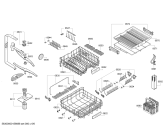 Схема №6 DWHD650GFP с изображением Модуль управления для электропосудомоечной машины Bosch 00707289