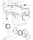 Схема №2 FL 1260 ST с изображением Модуль (плата) для стиральной машины Whirlpool 481075165726