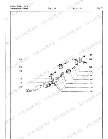 Схема №23 GM235160 с изображением Панель управления для посудомоечной машины Bosch 00211832
