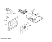 Схема №4 HBN331E0B с изображением Кабель для плиты (духовки) Bosch 00645538