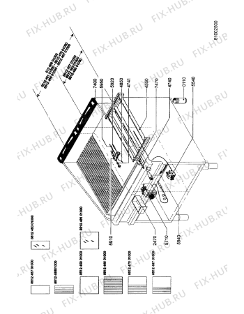 Схема №1 AGB 540/WP с изображением Термопара для электропечи Whirlpool 483286009228