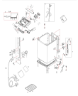 Схема №2 WTLA850WH-Tub&drum с изображением Емкость для стиральной машины Whirlpool 482000023644
