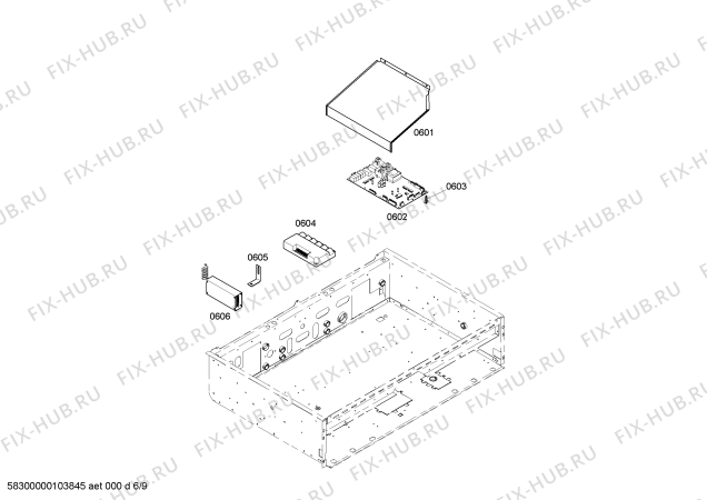 Схема №9 PG366BS с изображением Цоколь для духового шкафа Bosch 00472529