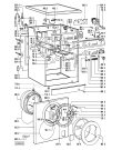 Схема №2 WA 2452 WA 2452/WS-CH с изображением Емкость для стиральной машины Whirlpool 481241818197