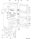 Схема №1 KCBNR 12600 с изображением Вставка для холодильной камеры Whirlpool 481010776159