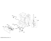 Схема №4 TES50354DE VeroCafe Latte с изображением Боковая часть корпуса для электрокофеварки Bosch 00740684