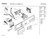 Схема №3 WH50491FG, Extraklasse C1200A с изображением Вкладыш в панель для стиралки Siemens 00266176