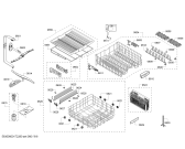 Схема №6 SHE68T55UC see VO Text с изображением Корзина для посуды для посудомоечной машины Bosch 00689998
