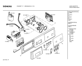 Схема №2 WM50000IG, SIWAMAT C7 с изображением Панель управления для стиралки Siemens 00297635