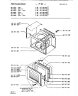 Схема №1 MC 125 - D/GB с изображением Дверца для свч печи Aeg 8996619173298