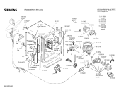 Схема №4 SR33303SK с изображением Шина для электропосудомоечной машины Siemens 00118412