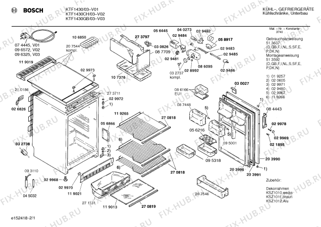Схема №2 GSD8100 с изображением Столешница для холодильной камеры Bosch 00207544