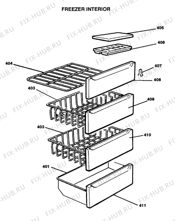 Схема №5 FF93S (F032931) с изображением Шуруп для холодильника Indesit C00149559