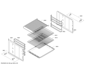 Схема №5 HBR43B250B с изображением Фронтальное стекло для плиты (духовки) Bosch 00683300