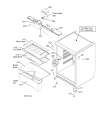 Схема №3 RLA36P (F054006) с изображением Вентилятор для холодильника Indesit C00271266