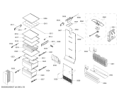 Схема №4 KAD92AI20G с изображением Поднос для холодильной камеры Bosch 12010056