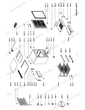 Схема №1 GKG 1334/2 GKG 1334/2 FH с изображением Декоративная панель для холодильника Whirlpool 481946089345