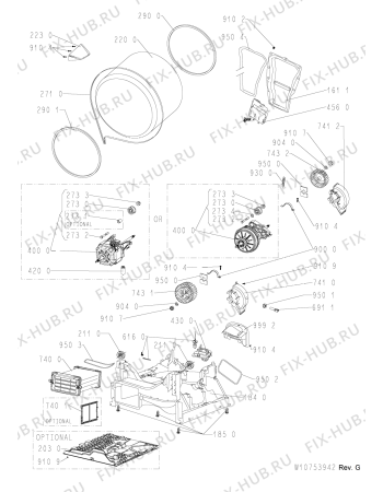 Схема №2 DSCX 10122 с изображением Всякое для стиралки Whirlpool 481010772211