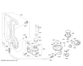 Схема №6 SMS50E18II с изображением Панель управления для посудомоечной машины Bosch 00704783